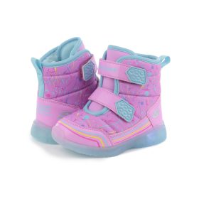 SKECHERS LÁNY BÉLELT BAKANCS 24 LED PINK