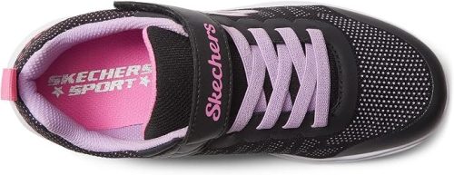SKECHERS LÁNY SPORTCIPŐ 29 LILA-FEKETE