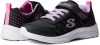 SKECHERS LÁNY SPORTCIPŐ 32 LILA-FEKETE