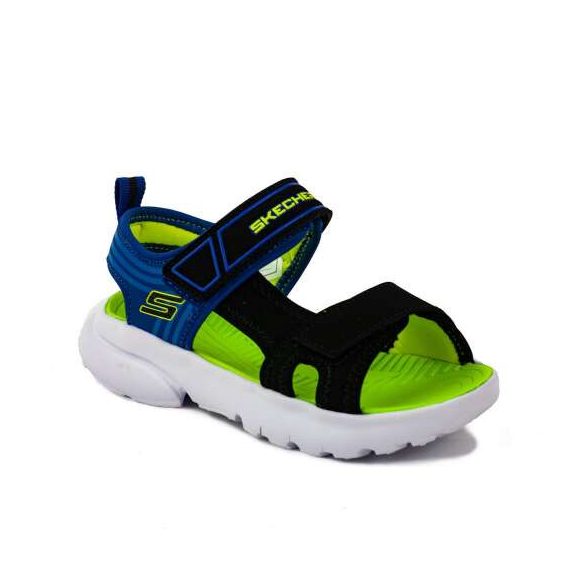 SKECHERS FIÚ SZANDÁL 27 KÉK-FEKETE