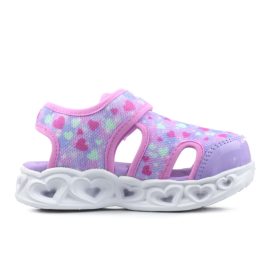 SKECHERS sandale cu baretă pentru fete 22 LED