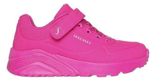 SKECHERS LÁNY SPORTCIPŐ 27 UNO SÖTÉTPINK