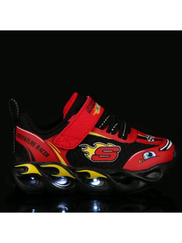 SKECHERS FIÚ SPORTCIPŐ 22 PIROS LED