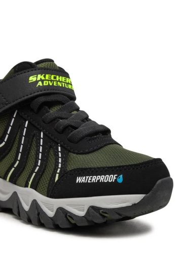 SKECHERS FIÚ BÉLELT VÍZÁLLÓ CIPŐ 30 ZÖLD