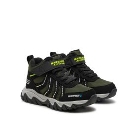 SKECHERS FIÚ BÉLELT VÍZÁLLÓ CIPŐ 33 ZÖLD
