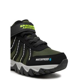 SKECHERS FIÚ BÉLELT VÍZÁLLÓ CIPŐ 34 ZÖLD
