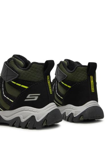 SKECHERS FIÚ BÉLELT VÍZÁLLÓ CIPŐ 34 ZÖLD