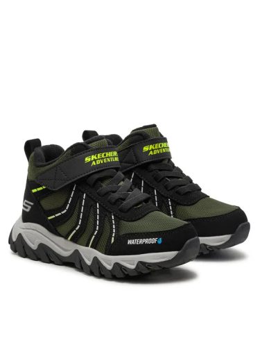 SKECHERS FIÚ BÉLELT VÍZÁLLÓ CIPŐ 36 ZÖLD