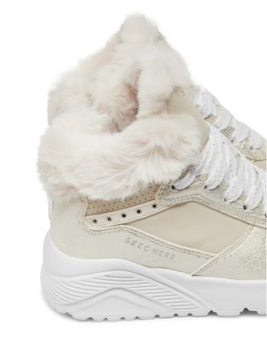 SKECHERS Ghete îmblănite pentru fete 36,5 natur