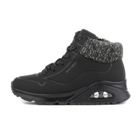 SKECHERS UNO LÁNY BÉLELT CIPŐ 34 FEKETE
