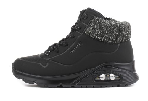 SKECHERS UNO LÁNY BÉLELT CIPŐ 38 FEKETE