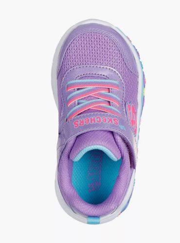 SKECHERS ADIDAȘI SPORT PENTRU FETE 24 MOV CU ALBINUȚĂ