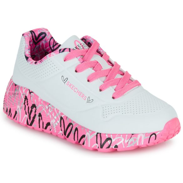 SKECHERS LÁNY SPORTCIPŐ 38 UNO LOVE/PINK