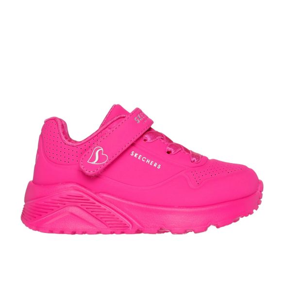 SKECHERS LÁNY SPORTCIPŐ 26 UNO SÖTÉTPINK
