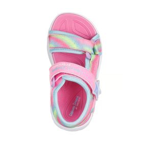 SKECHERS sandale fete 21 cu LED și unicorn