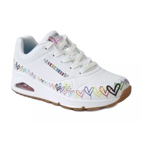 SKECHERS NŐI SPORTCIPŐ UNO 38 LOVE/WHITE