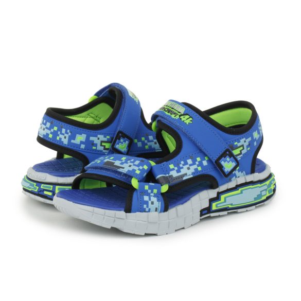 SKECHERS FIÚ SZANDÁL 28 MEGA-SPLASH 4K