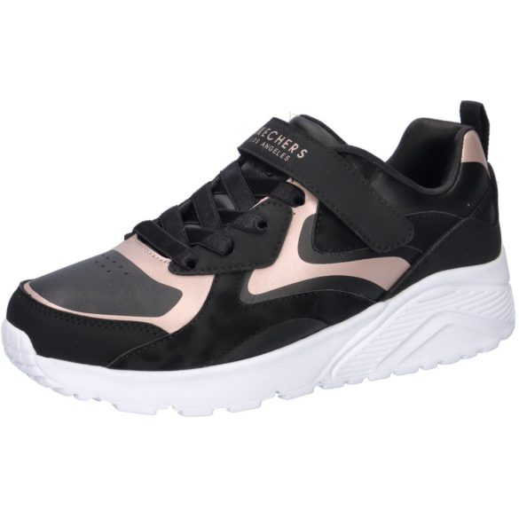 SKECHERS LÁNY SPORTCIPŐ 37 UNO BLACK/GOL