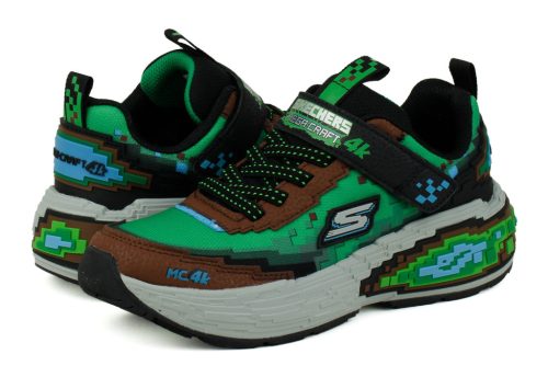 SKECHERS FIÚ SPORTCIPŐ 30 MEGA-CREFT ZÖL