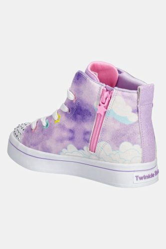 SKECHERS LÁNY BOKACIPŐ 27 LED UNIKORNIS