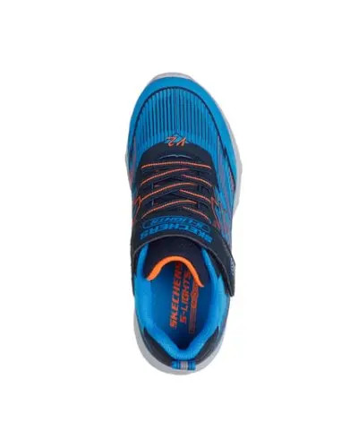 SKECHERS FIÚ VILLOGÓ SPORTCIPŐ 32 KÉK