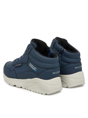 SKECHERS Ghete îmblănite băieți 34 albastru cu LED