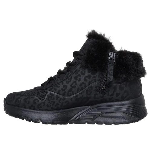 SKECHERS LÁNY BÉLELT BAKANCS 35 LEOPARD