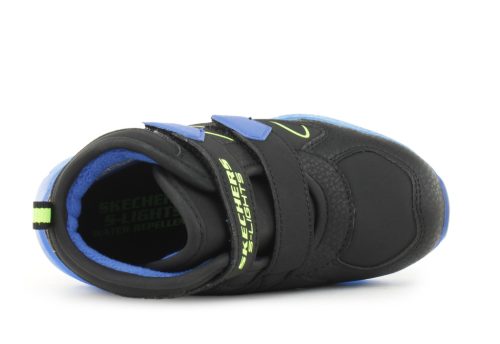 SKECHERS FIÚ VÍZÁLLÓ BAKANCS 24 KÉK LED