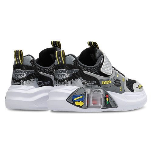 SKECHERS FIÚ SPORTCIPŐ GARAGE 33,5 SILV