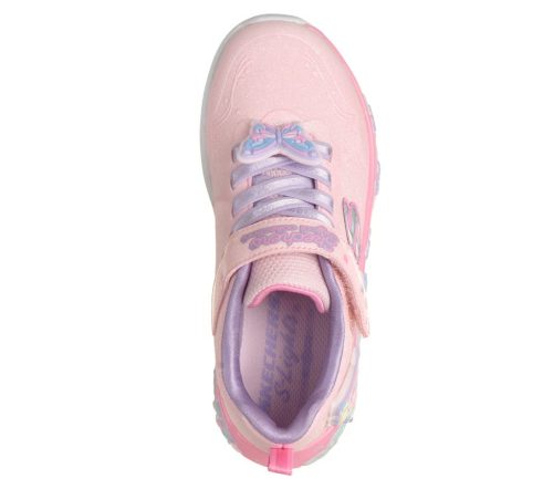 SKECHERS LÁNY VILLOGÓ SPORTCIPŐ 22 PINK