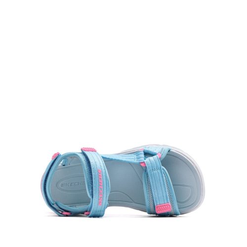 SKECHERS LÁNY SZANDÁL 30 KÉK-PINK