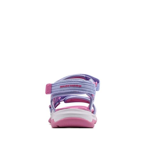 SKECHERS LÁNY SZANDÁL 30 LILA-PINK