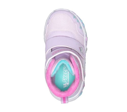 SKECHERS LÁNY ÁTMENETI BOKACIPŐ 25 LILA