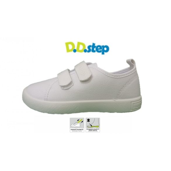 D.D.Step tornacipő 36 fehér