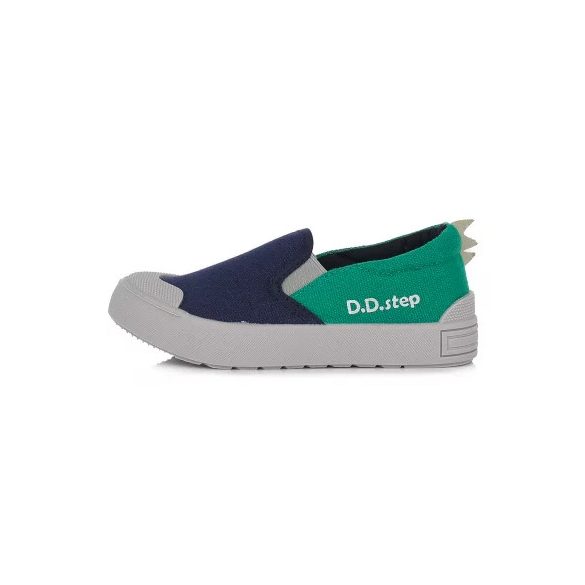 D.D.Step fiú vászoncipő 30 kék-zöld
