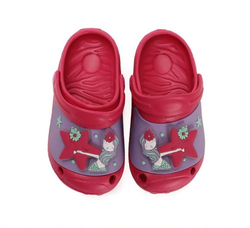 D.D.STEP papuci de cauciuc pentru fete 30 cu LED stea