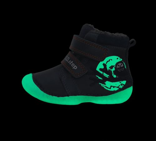 D.D.STEP ghete de iarnă îmblănite pentru băieți mărimea 20