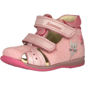   SZAMOS sandale cu baretă la vârf, fete, mărimea 28, model pisică