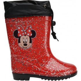 Cizme de ploaie pentru fete Minnie egér, roșu