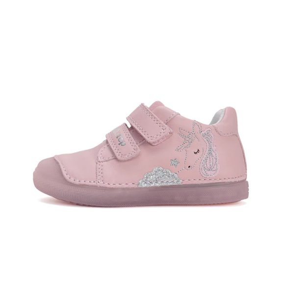 D.D.STEP LÁNY BOKACIPŐ 25 PINK UNIKORNIS