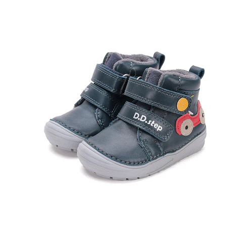 D.D.STEP pantof sport băieți 21 auto albastru