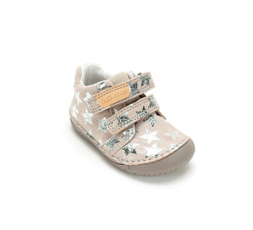 D.D.STEP LÁNY BAREFOOT BOKACIPŐ 20 CREAM