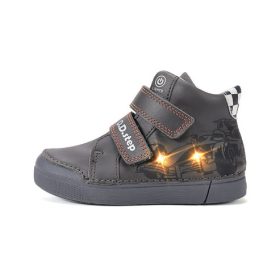 D.D.STEP FIÚ VILLOGÓ BOKACIPŐ 30 GRAFIT