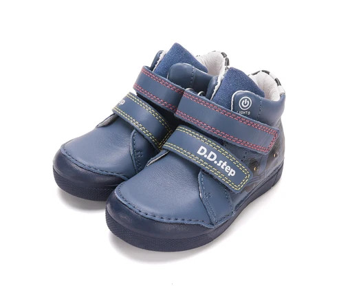 D.D.STEP FIÚ VILLOGÓ BOKACIPŐ 25 KÉK