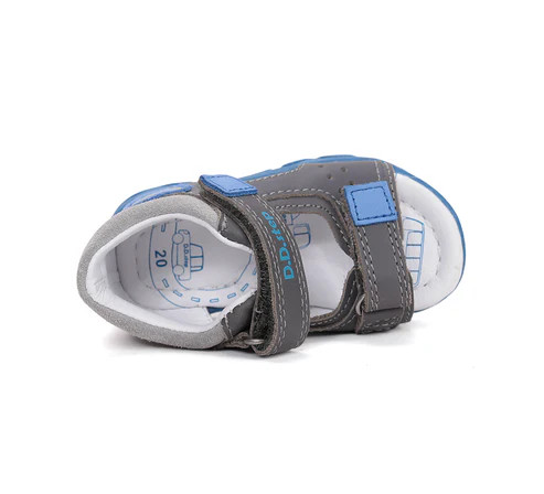 D.D.STEP FIÚ SZANDÁL 21 SMILE KÉK-SZÜRKE