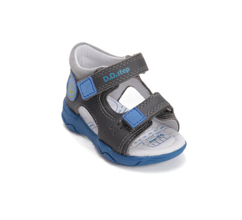 D.D.STEP FIÚ SZANDÁL 22 SMILE KÉK-SZÜRKE