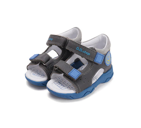 D.D.STEP FIÚ SZANDÁL 24 SMILE KÉK-SZÜRKE