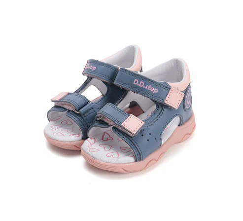 D.D.STEP LÁNY SZANDÁL 28 SZÜRKE SMILE
