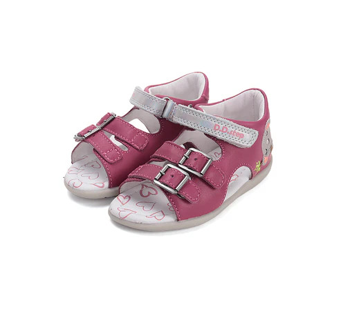 D.D.STEP LÁNY SZANDÁL SÖTÉTPINK 20 COALA