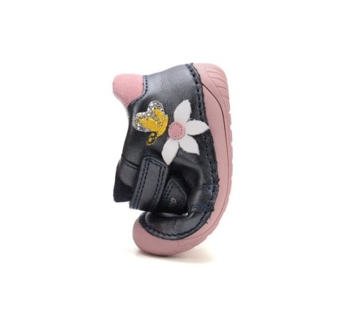 D.D.STEP pantofi barefoot pentru fete, tip ghete, mărimea 21